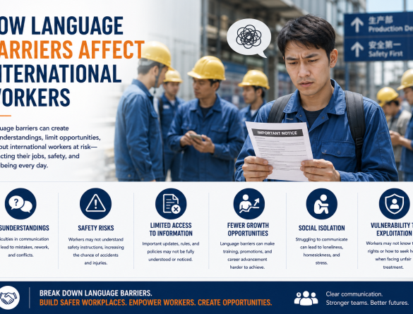 Rào Cản Ngôn Ngữ Ảnh Hưởng Thế Nào Đến Người Lao Động Quốc Tế?
