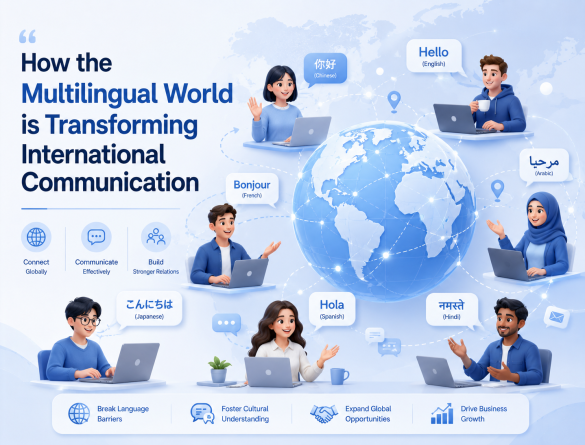 Thế giới đa ngôn ngữ đang thay đổi giao tiếp quốc tế như thế nào
