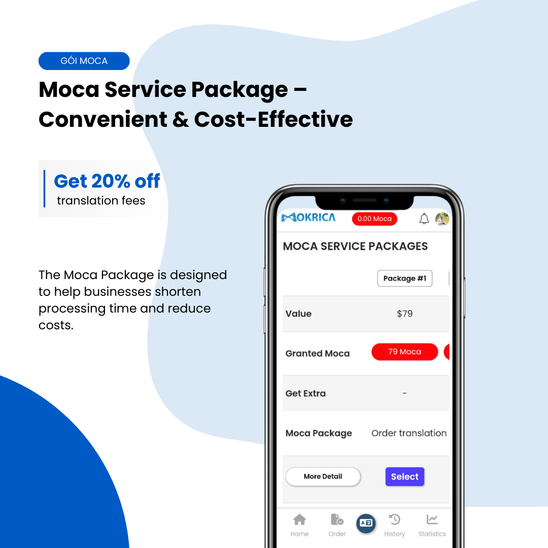 Đăng ký tài khoản kích hàng để kích hoạt Gói Moca 79 USD